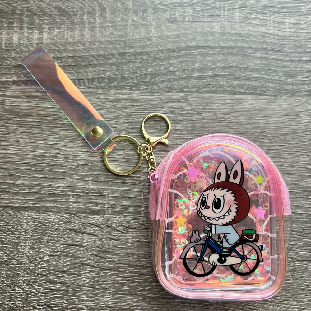 (Pick 1) Transparent Pouch Keychain